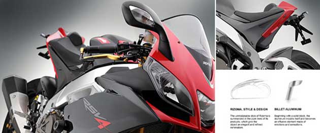 アプリリア RSV4 カスタムパーツ
