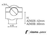 rizoma リゾマ ハンドルバーライザー XJR1300 rizoma カスタムパーツ