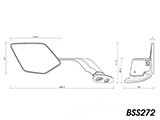 rizoma リゾマ ミラー「STEALTH MAX / ステルス マックス」 RSV4 1100 カスタム パーツ