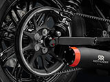 rizoma リゾマ アクスルナットカバー　HARLEY-DAVIDSON Forty-Eight / フォーティーエイト カスタムパーツ