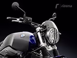 BMW RnineT Pure/Scrambler メーターバイザー ショート リゾマ