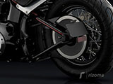 rizoma リゾマ HARLEY-DAVIDSON ベルトガード Softail / ソフテイル カスタムパーツ