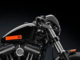 rizoma リゾマ ヘッドライトフェアリング　HARLEY-DAVIDSON Forty-Eight / フォーティーエイト　カスタムパーツ
