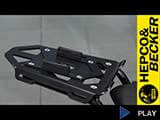 ヘプコ＆ベッカー タンデムシート置換型リアラック「Speedrack EVO